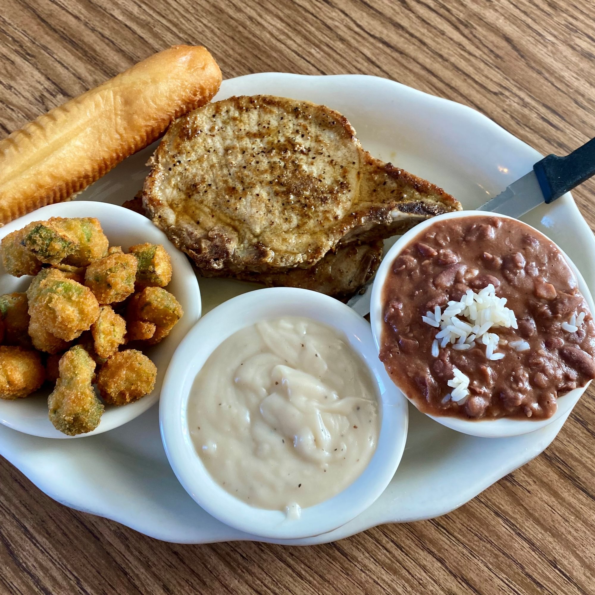 Pork Chop Dinner (2 PC)
