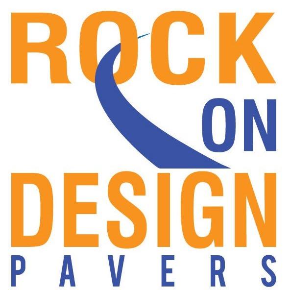 Rock On Design Brick Pavers Logo