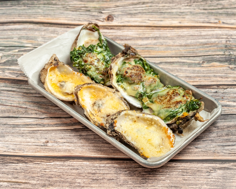 Rockefeller/Grilled Duo - Half Dozen