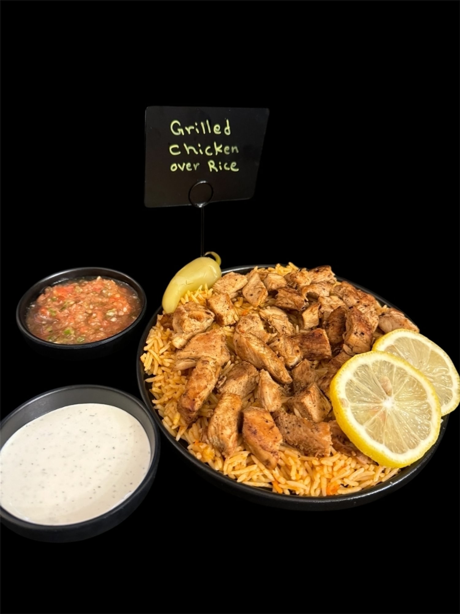 Grilled Chicken with rice