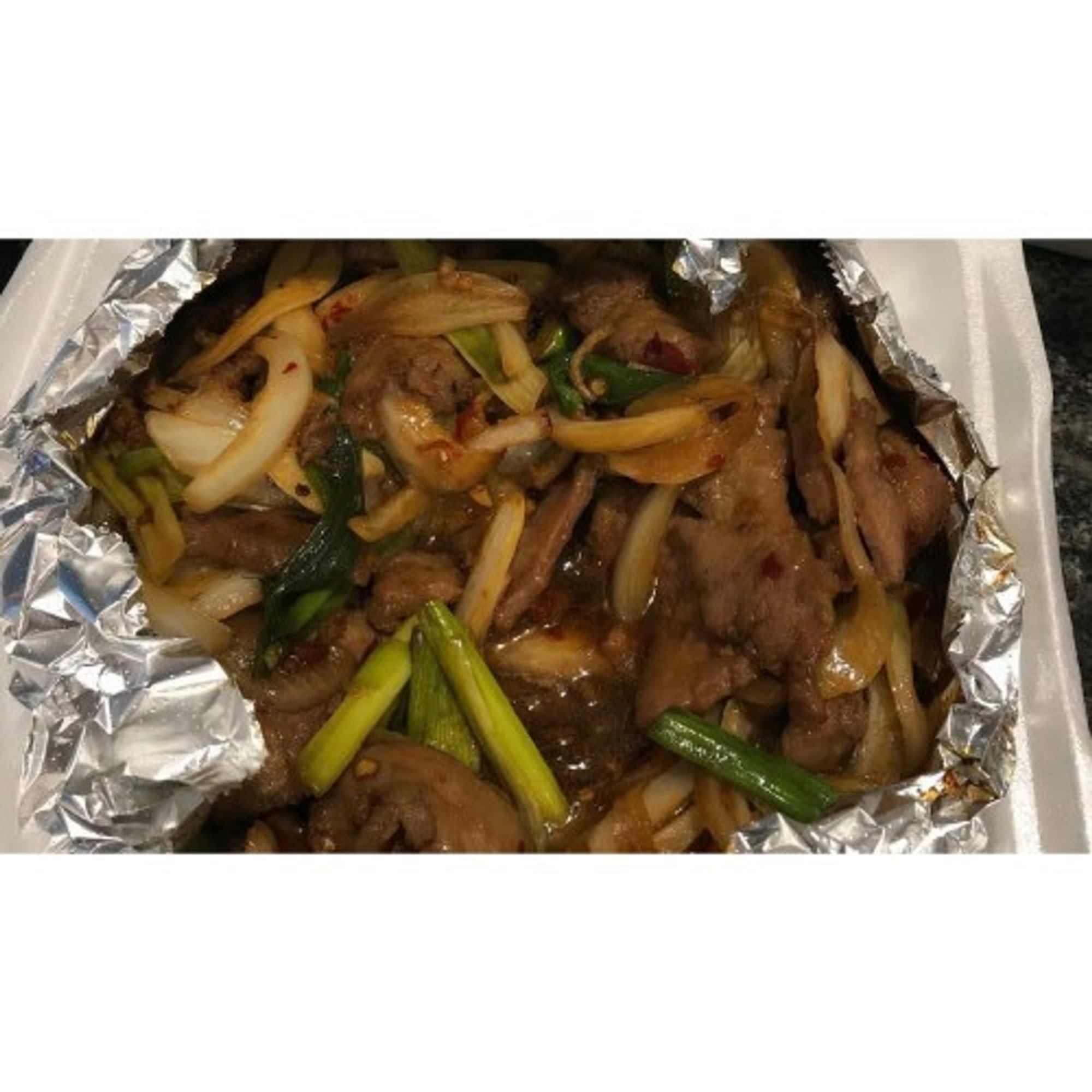 L12. Mongolian Beef Combo