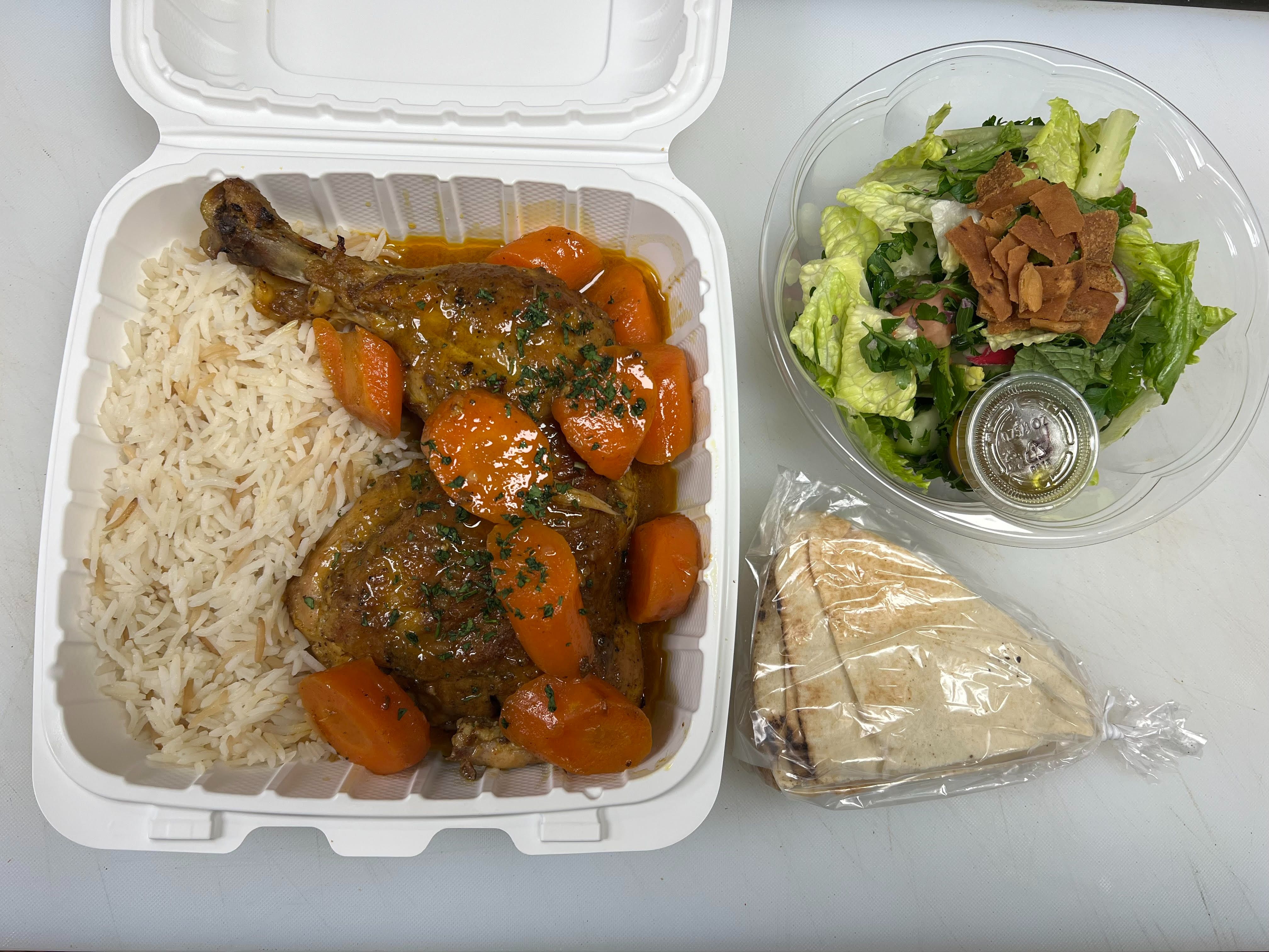 #6 Moroccan Chicken, Rice Pilaf