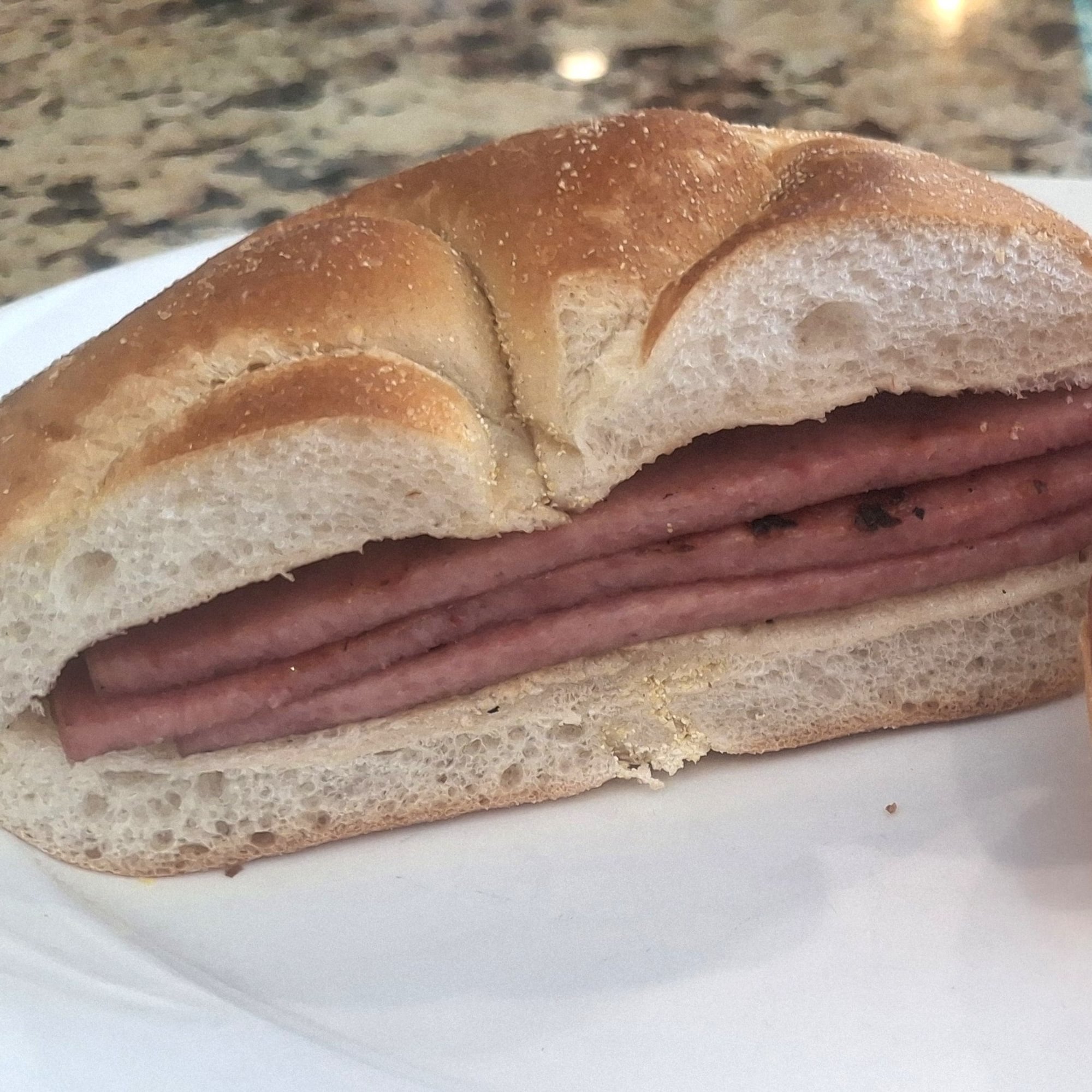 Taylor Ham Sandwich