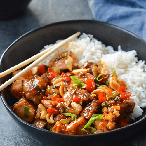 D24. Kung Pao Chicken 🌶️ 🥜