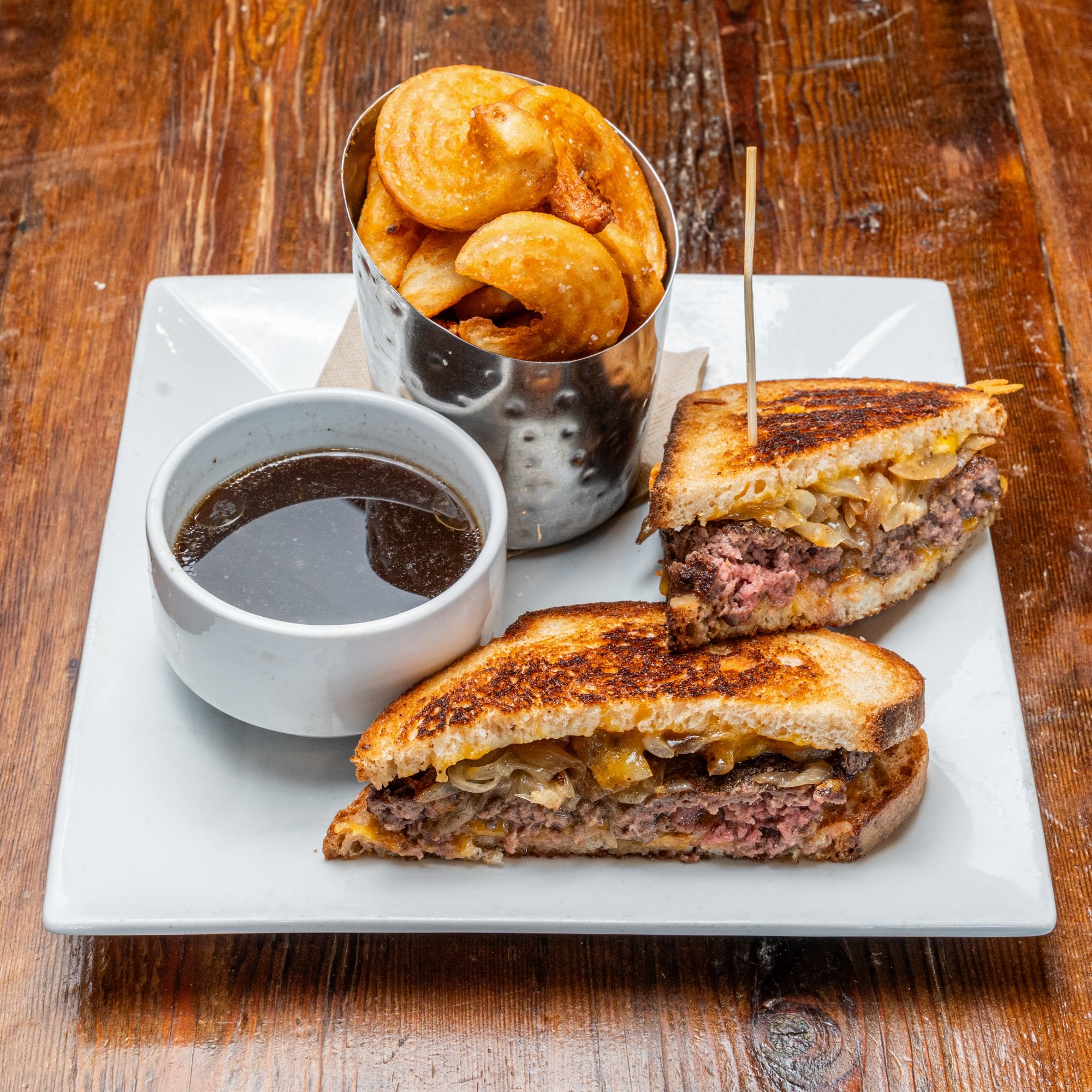 Patty Melt 1/2 Pound Burger