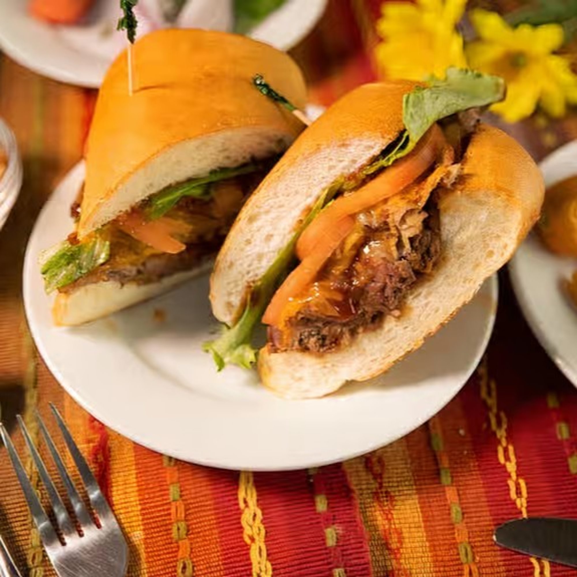 Grilled Tri Tip Sandwich