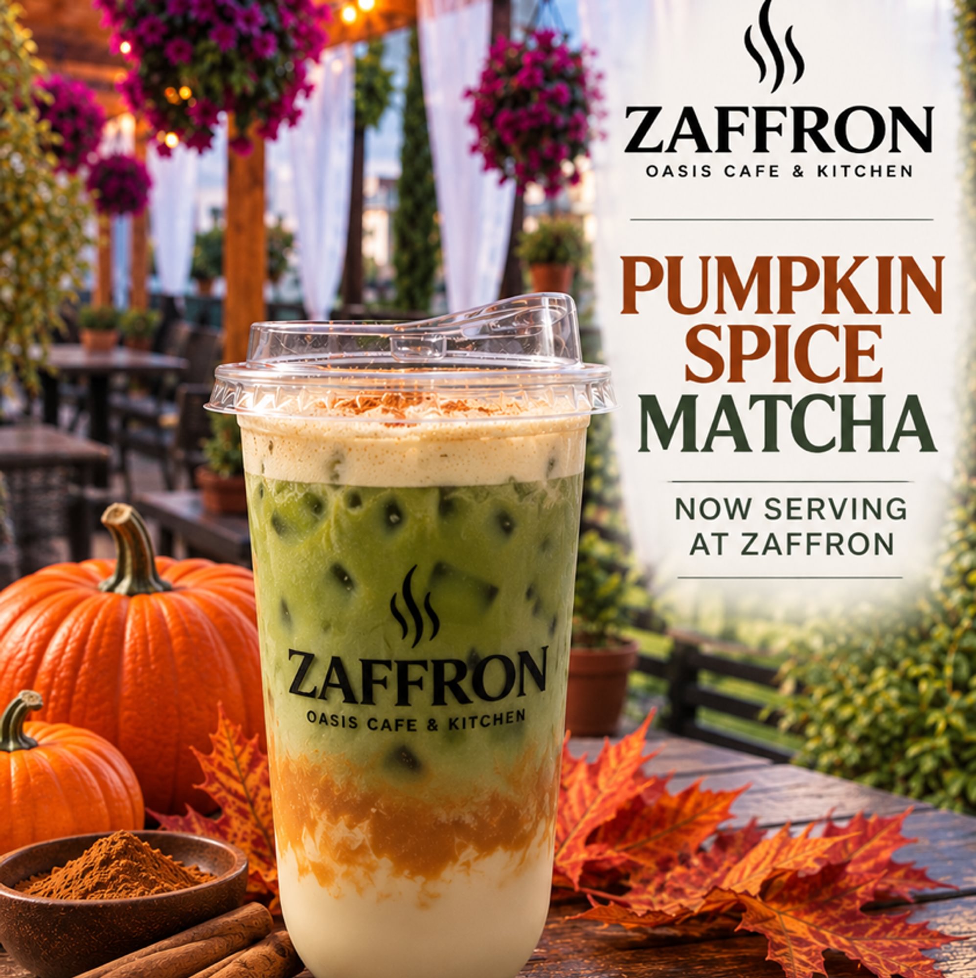 Pumpkin Spice Matcha 