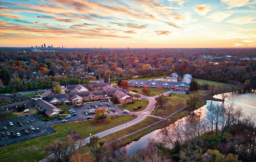 American Village overview.