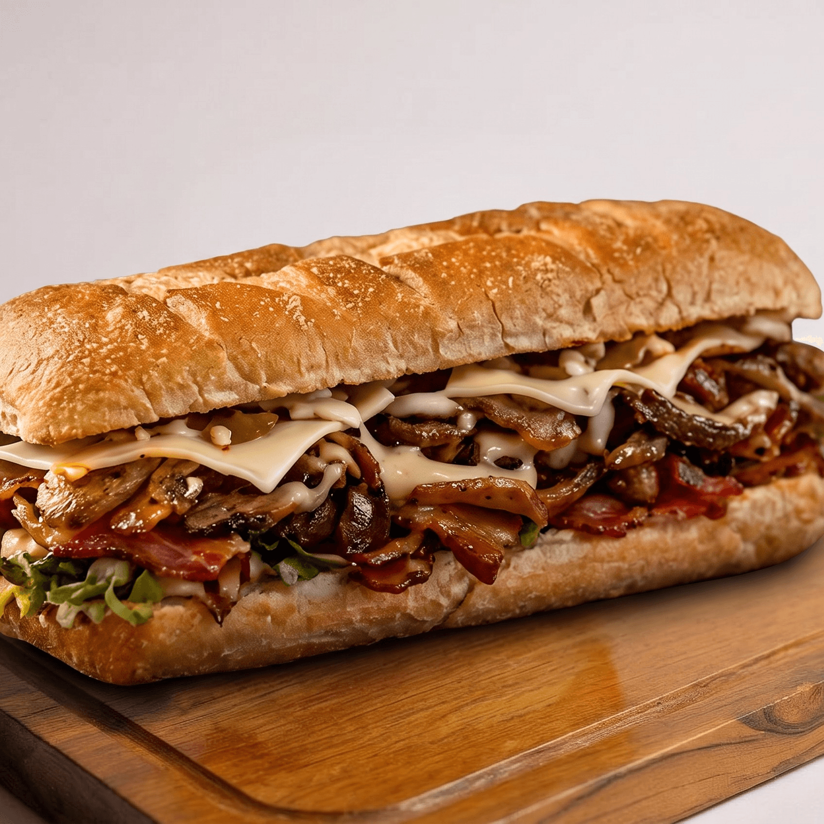Chicken Cheesesteak Submarine