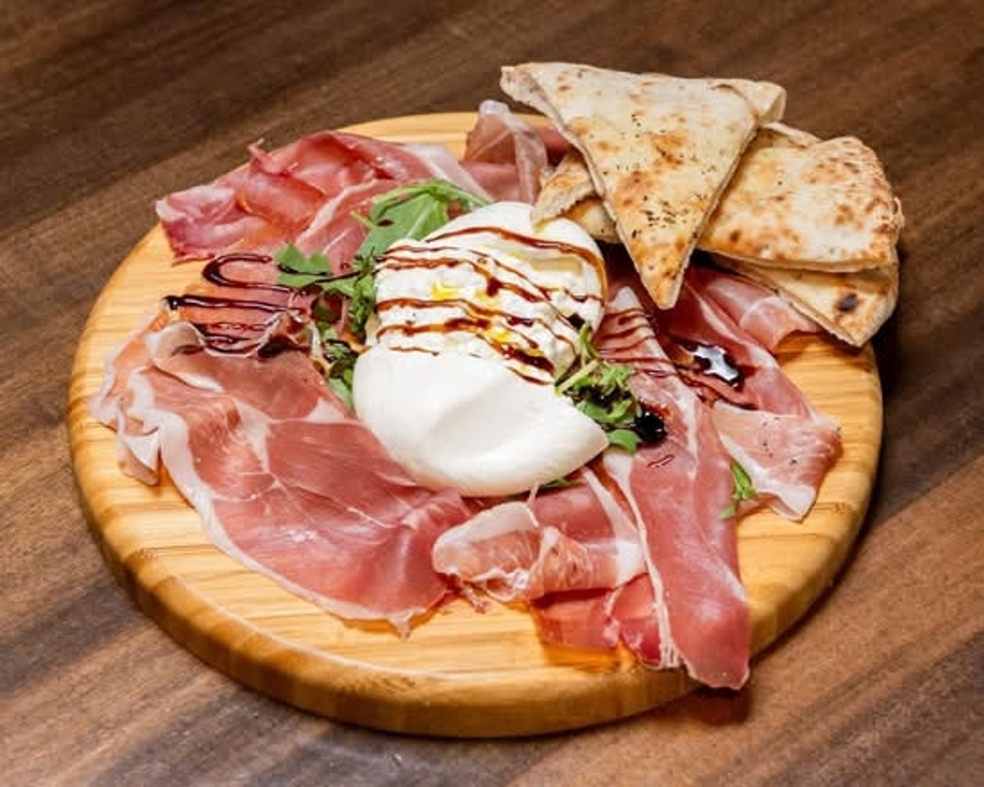 Burrata & Prosciutto Board