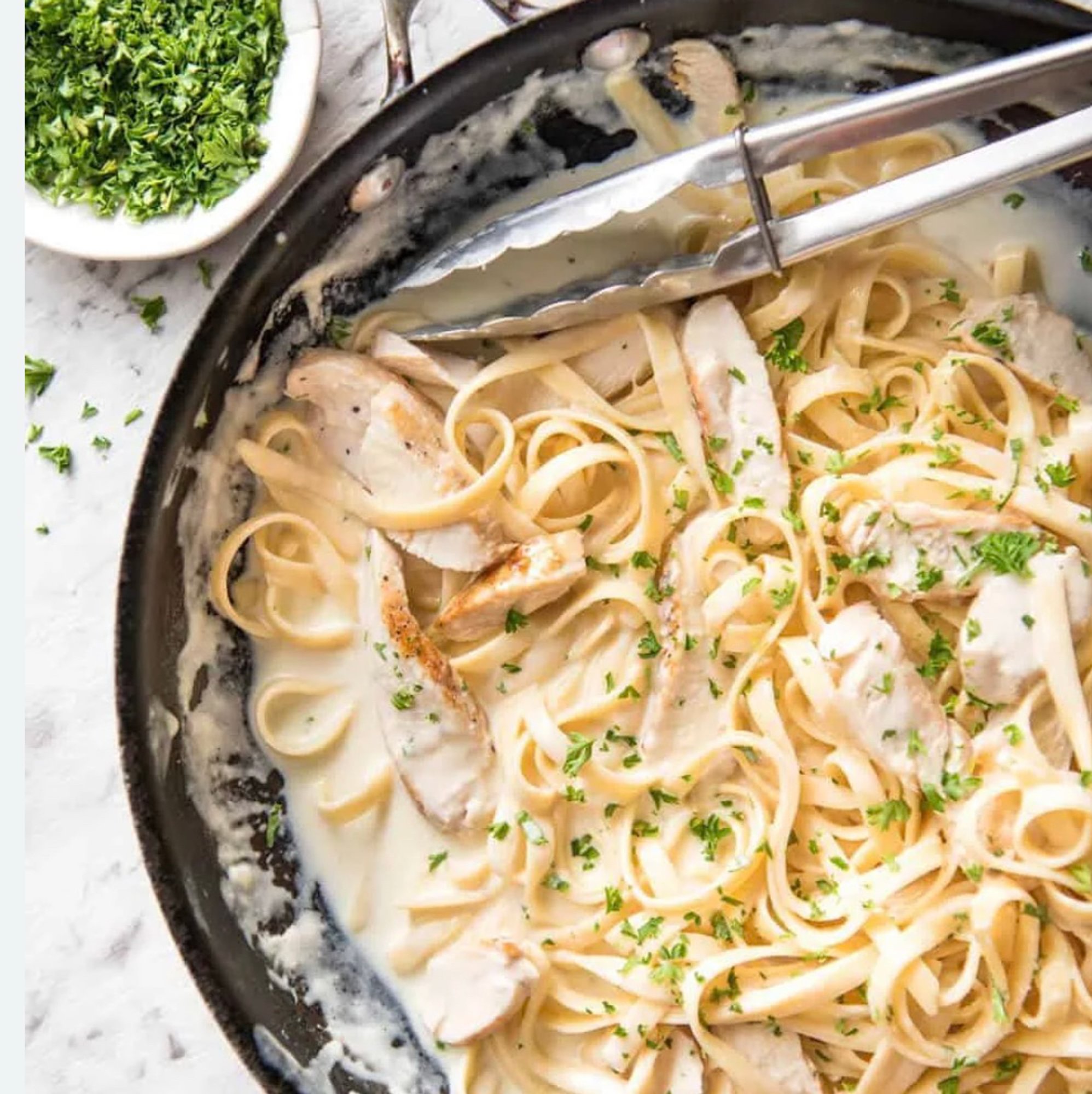 Chicken Fettuccine Alfredo