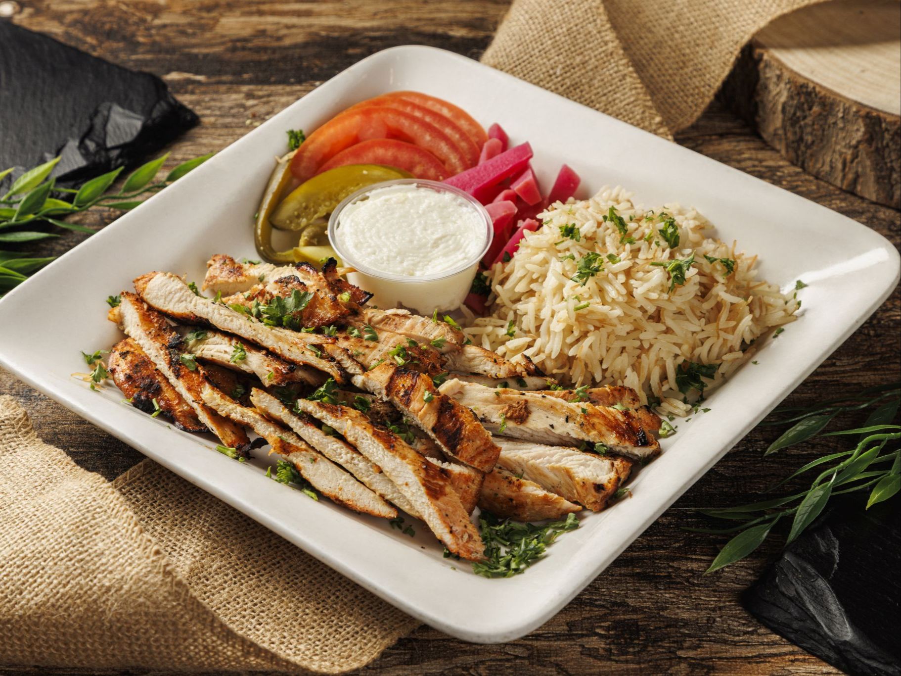 Grilled Chicken Plate