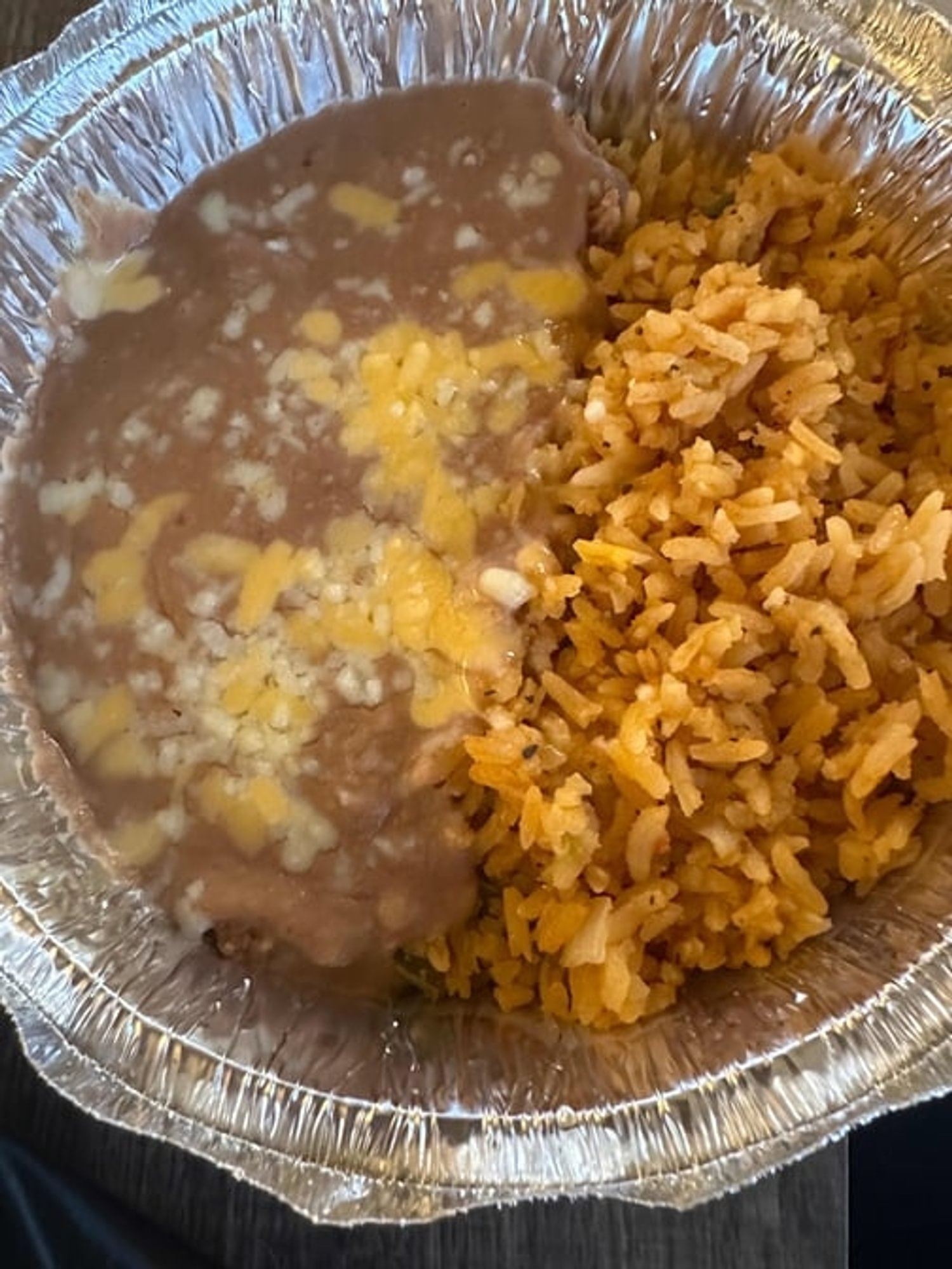 Mexican Rice and Refried Beans