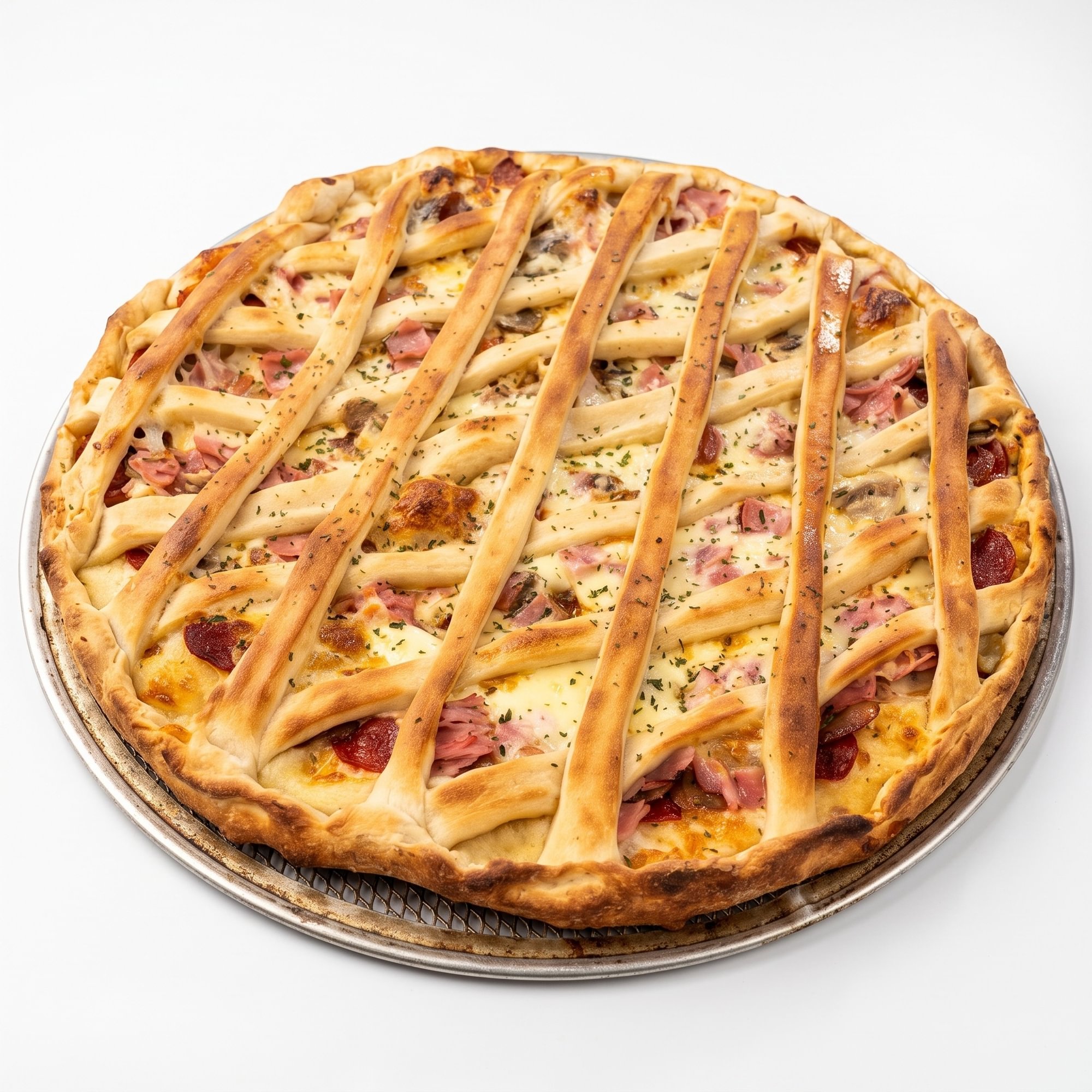 Stuffed Meat Pizza