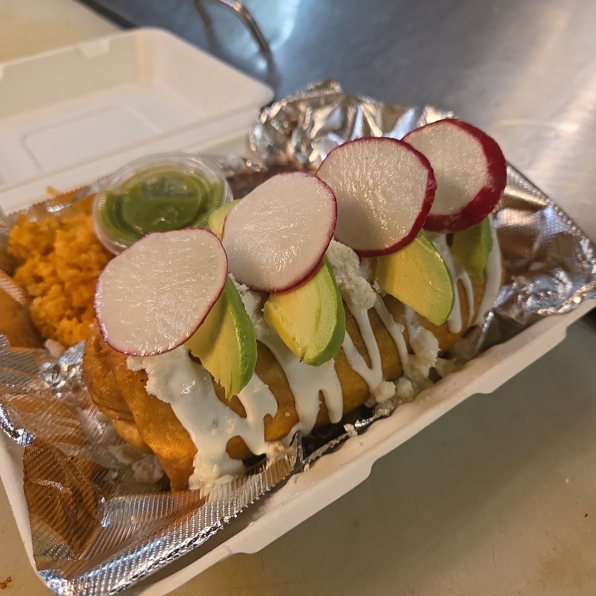 Ground Beef Chimichanga