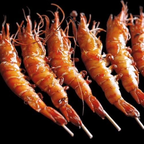 Tom Nướng Muối Ớt / Grilled Salt & Chili Sauce