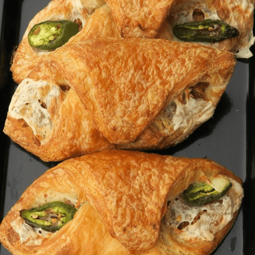 1 Bacon Jalapeño and Swiss Croissant