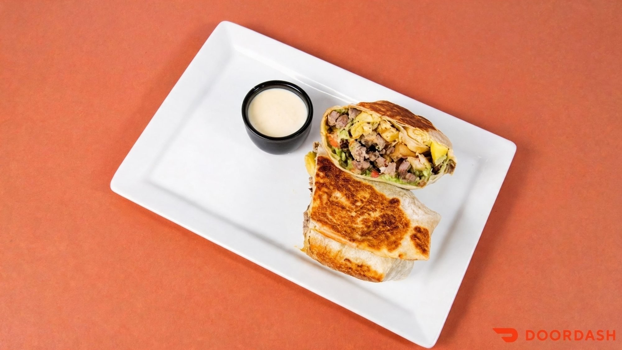(L) Burrito California