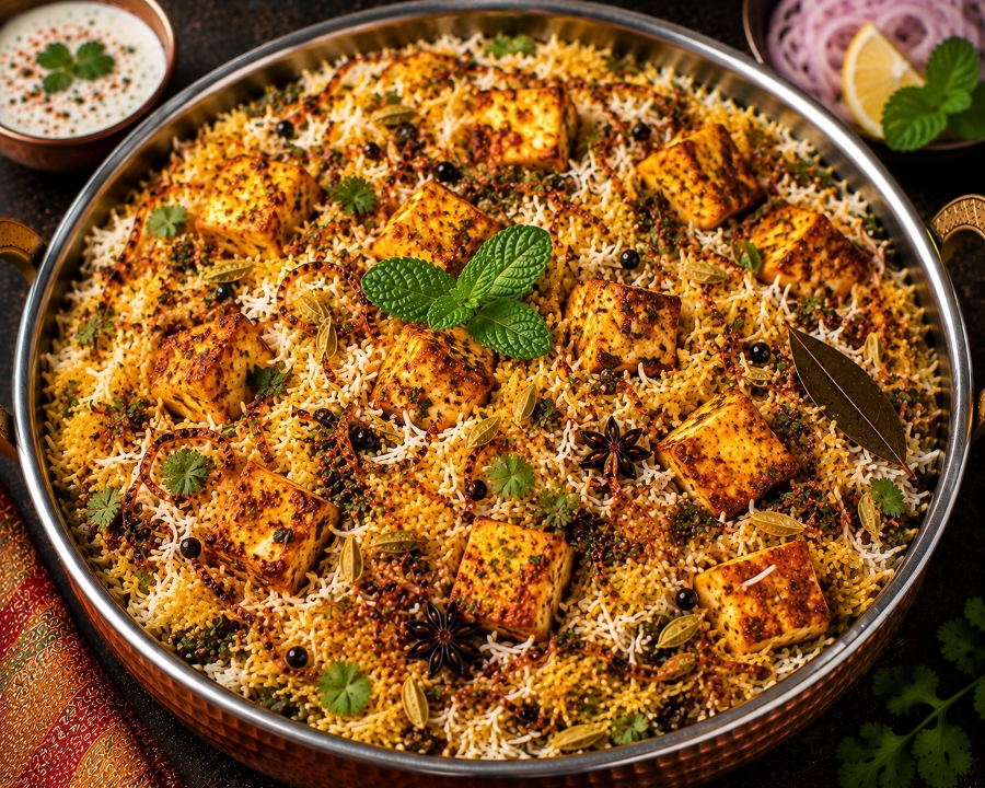 Paneer Biryani