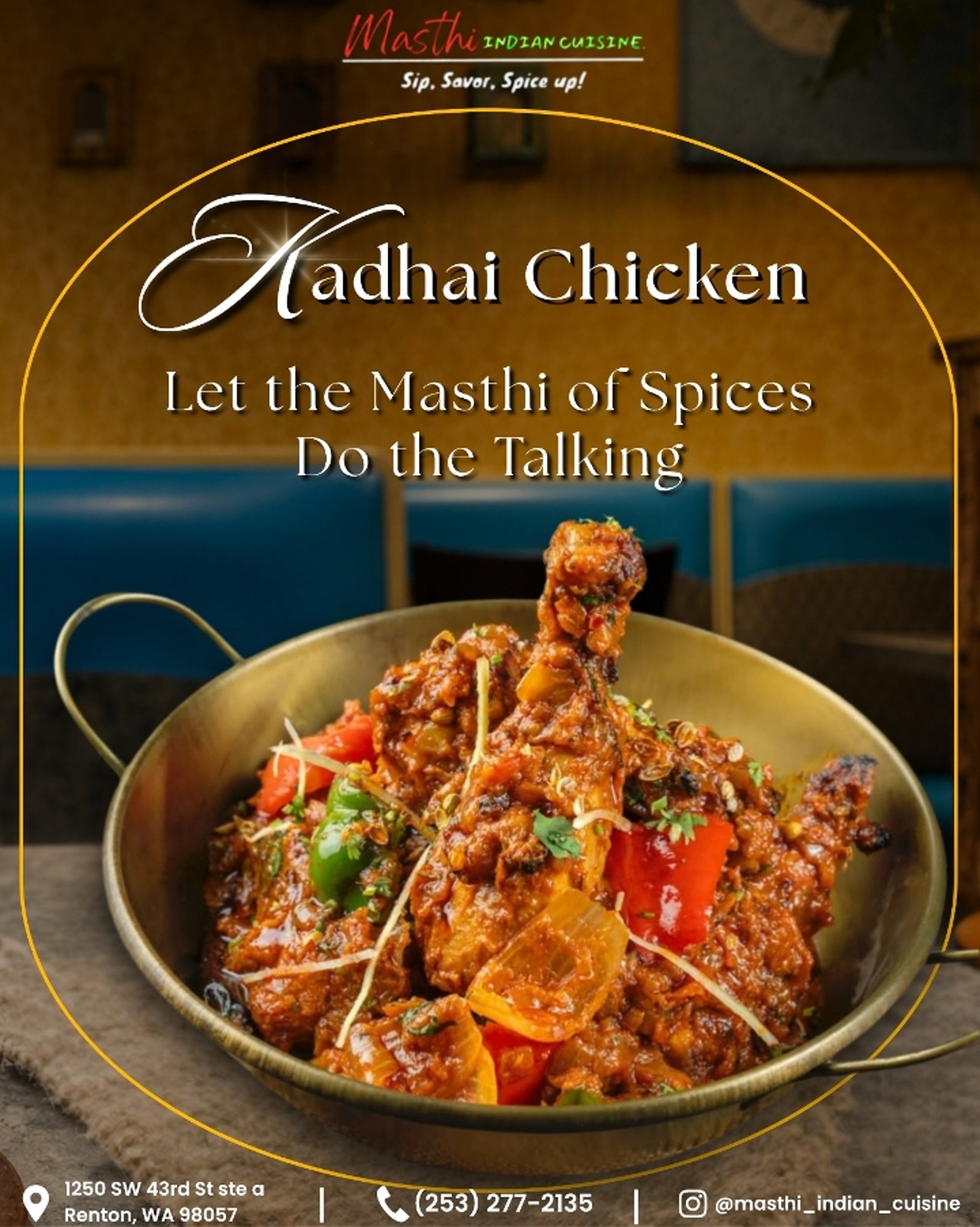 Kadai Chicken