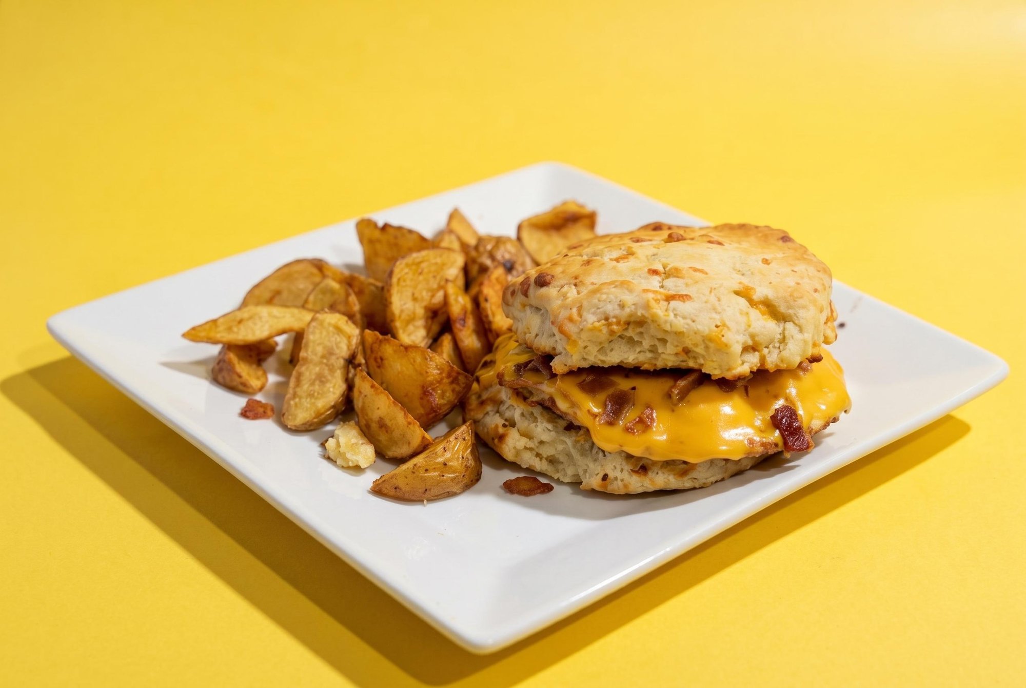Breakfast Biscuit Sandwich