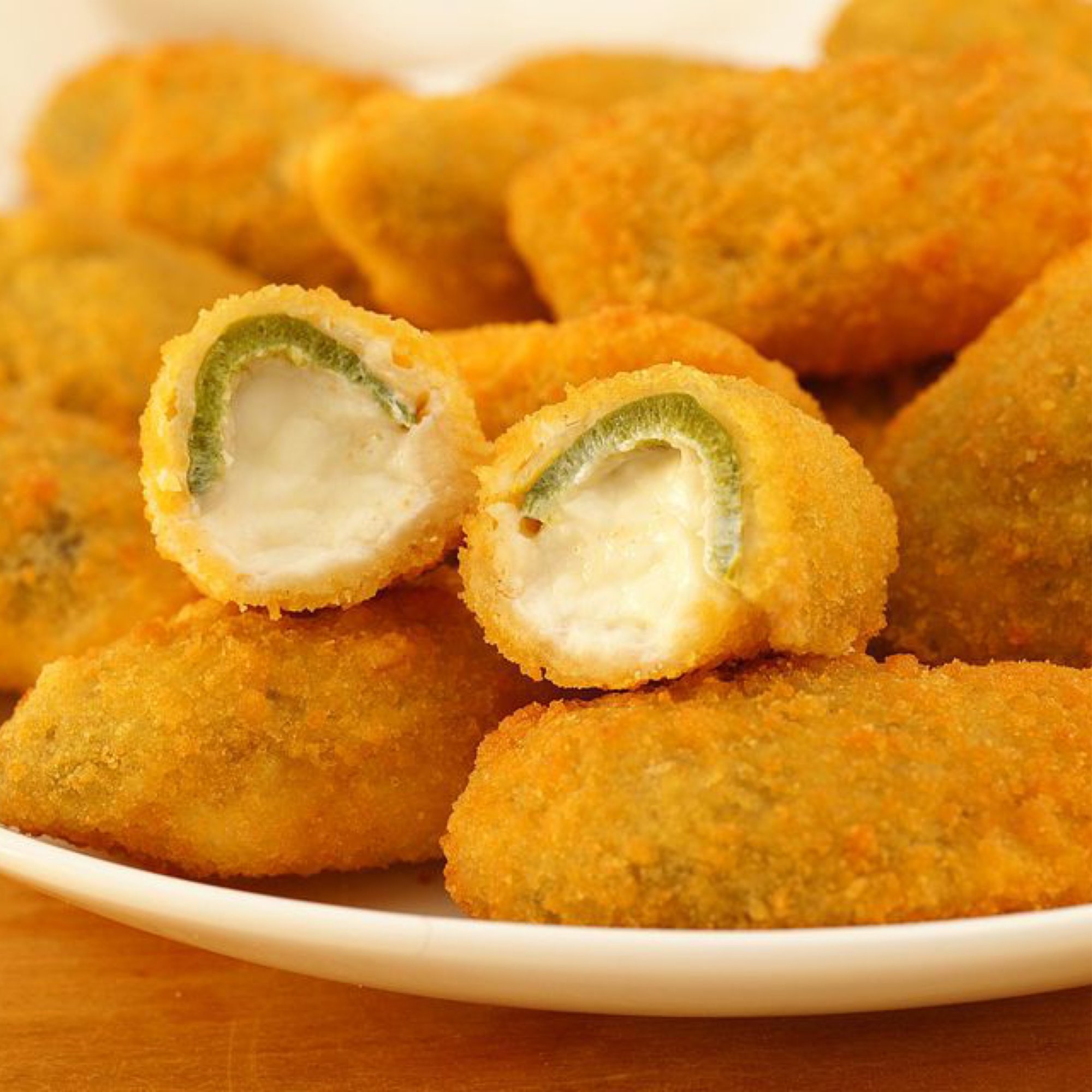 6 Stuffed Jalapeño