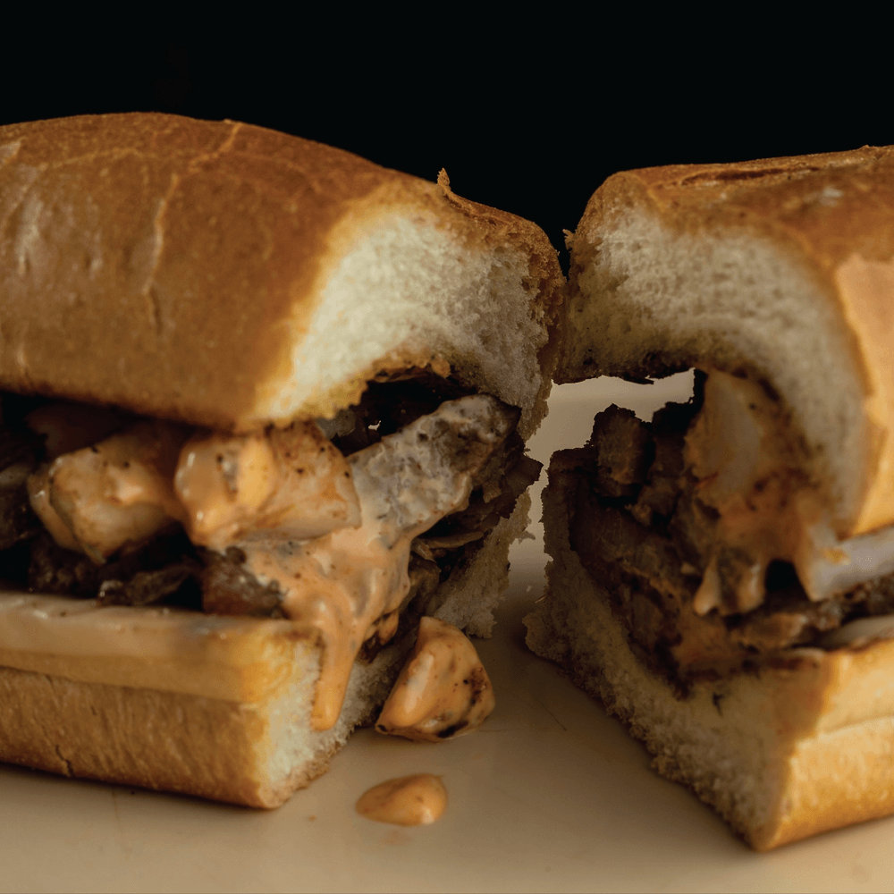Surf and Turf BBQ Sandwich