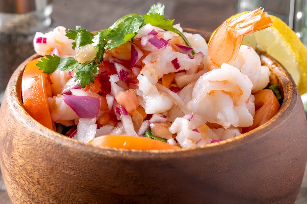Ensalada de Camarones