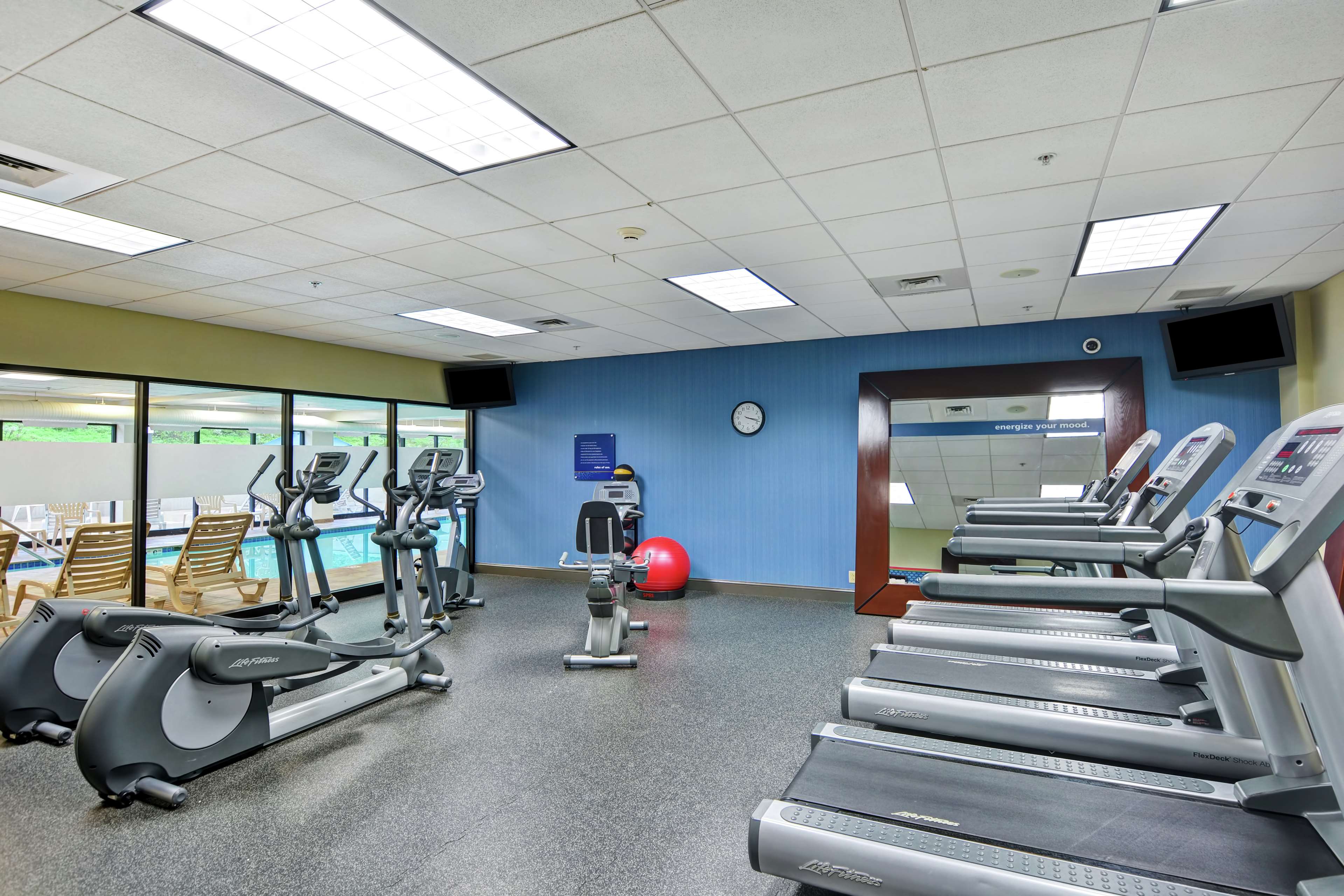 Health club  fitness center  gym