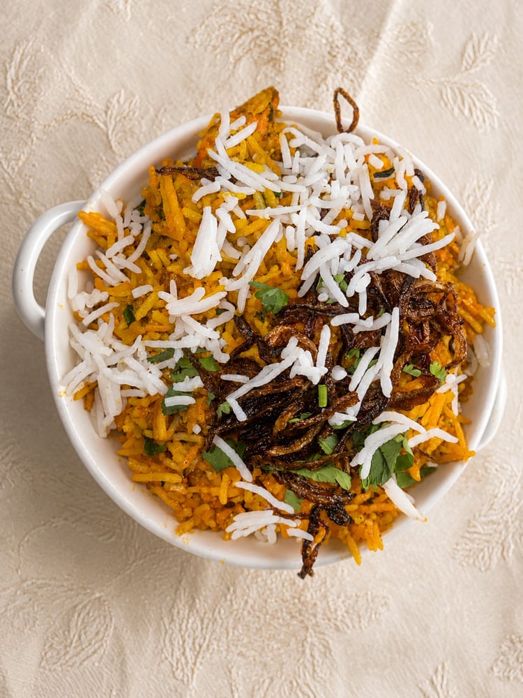 Tandoori Chicken Tikka Biryani