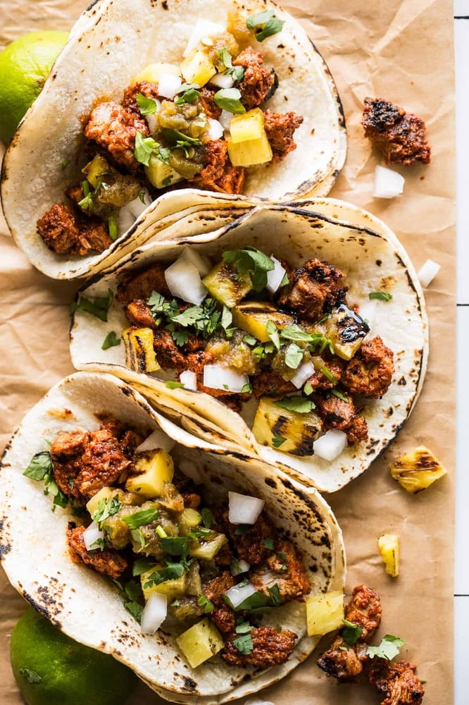 BEEF TACOS AL-PASTOR (2pc)