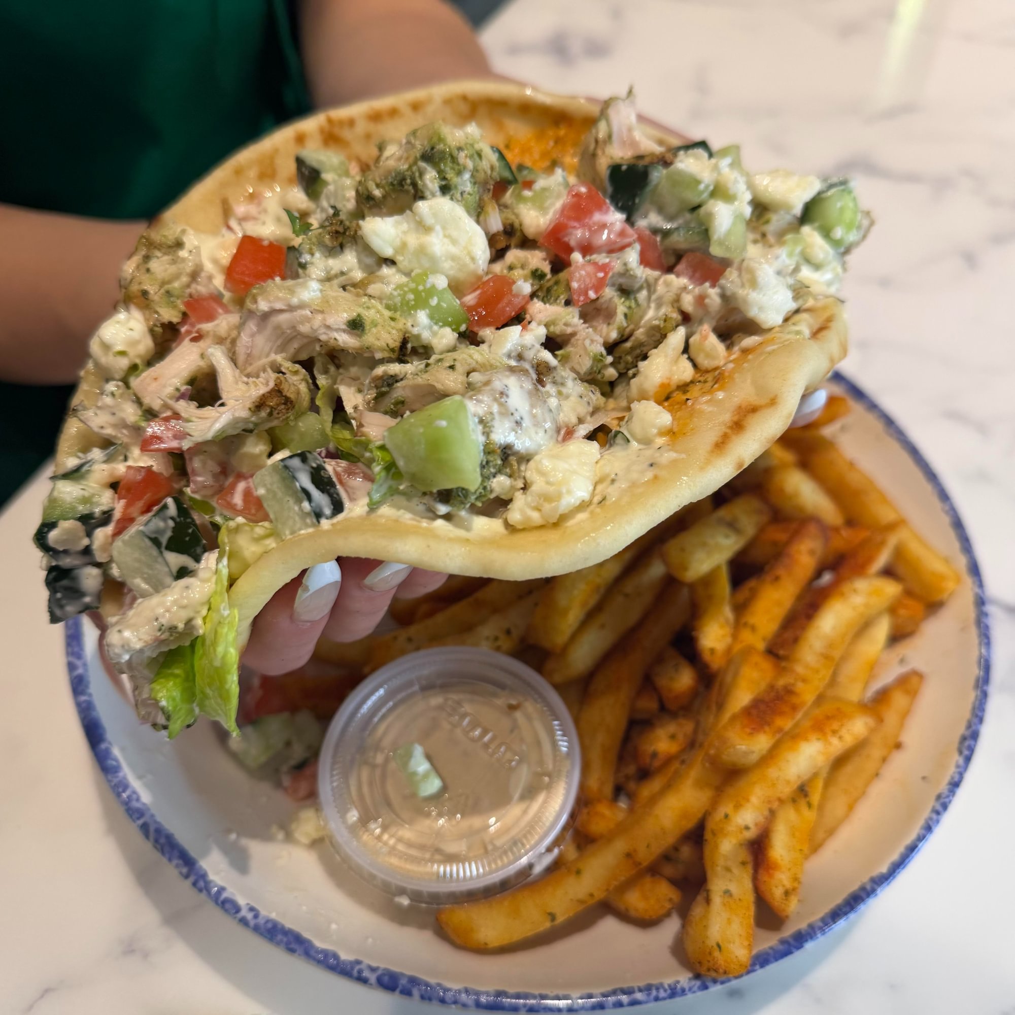 Spicy Chicken Gyro