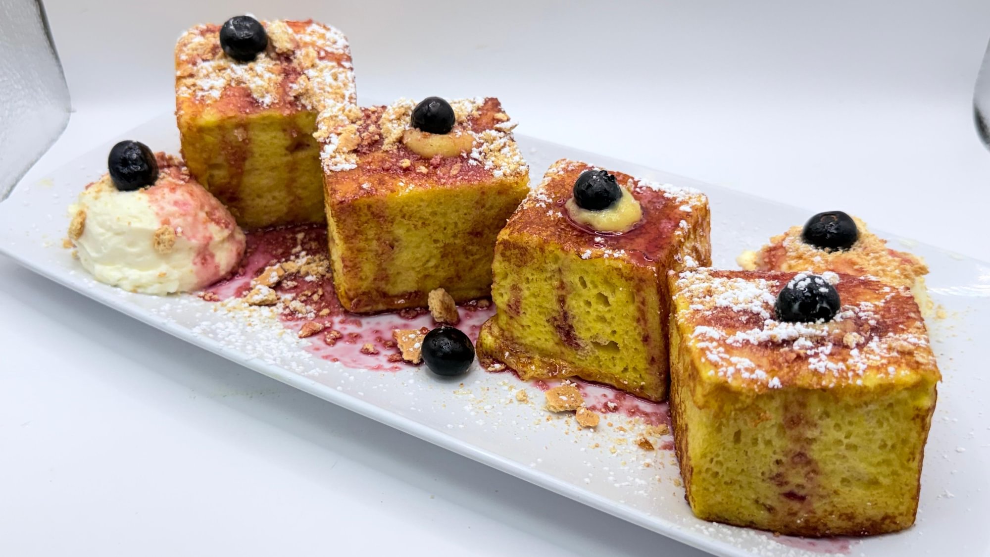 Blueberry Lemon Curd French Toast