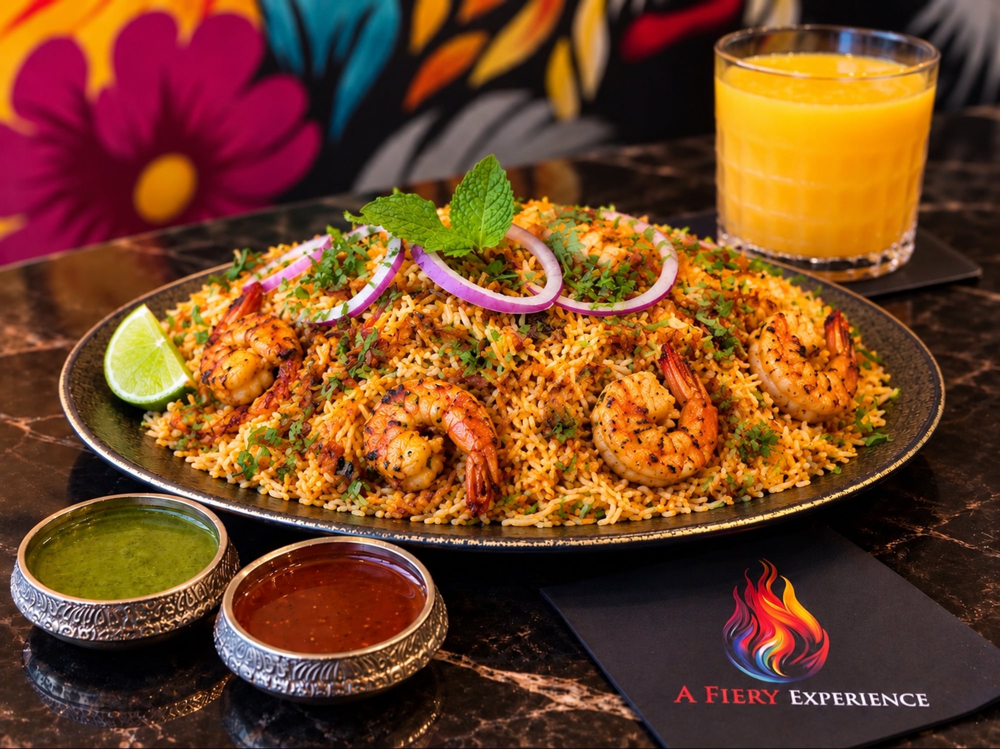 AGNII’S Shrimp Biryani