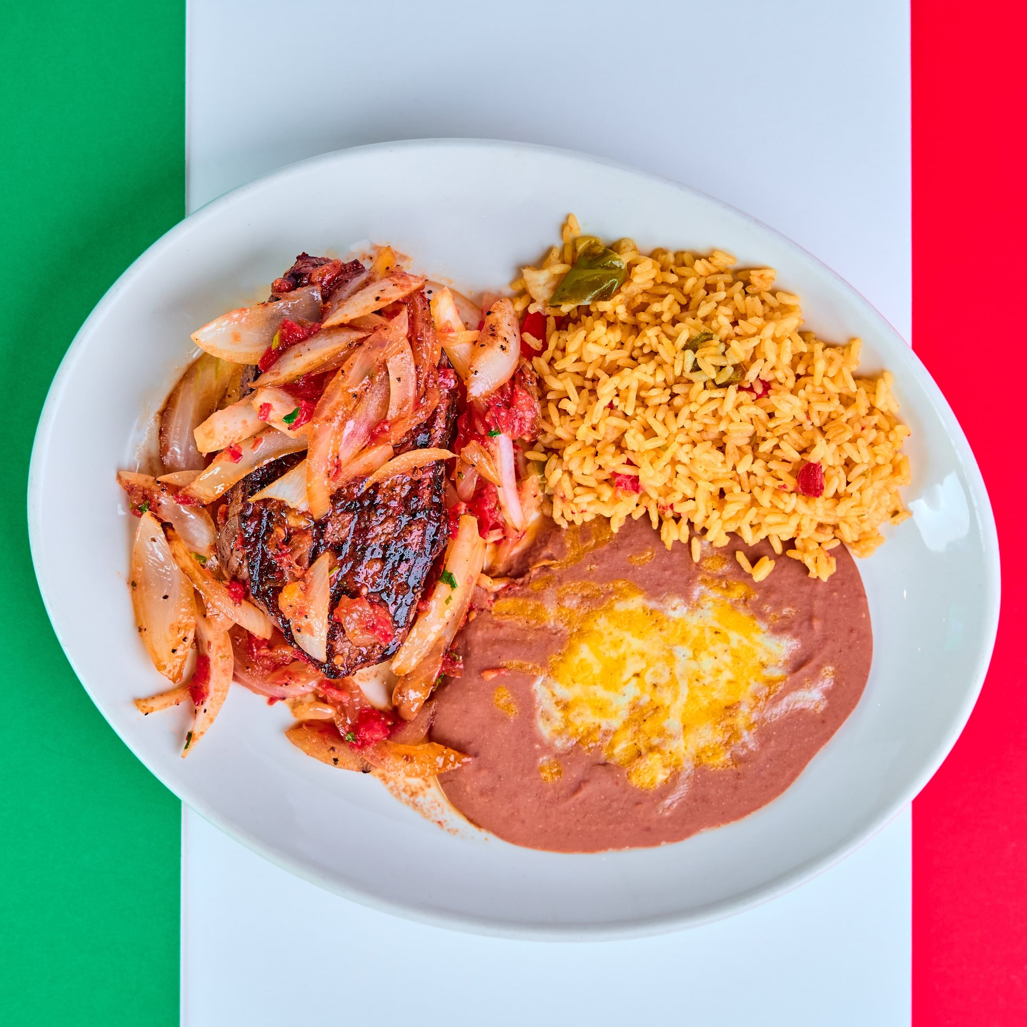 Steak a La Mexicana