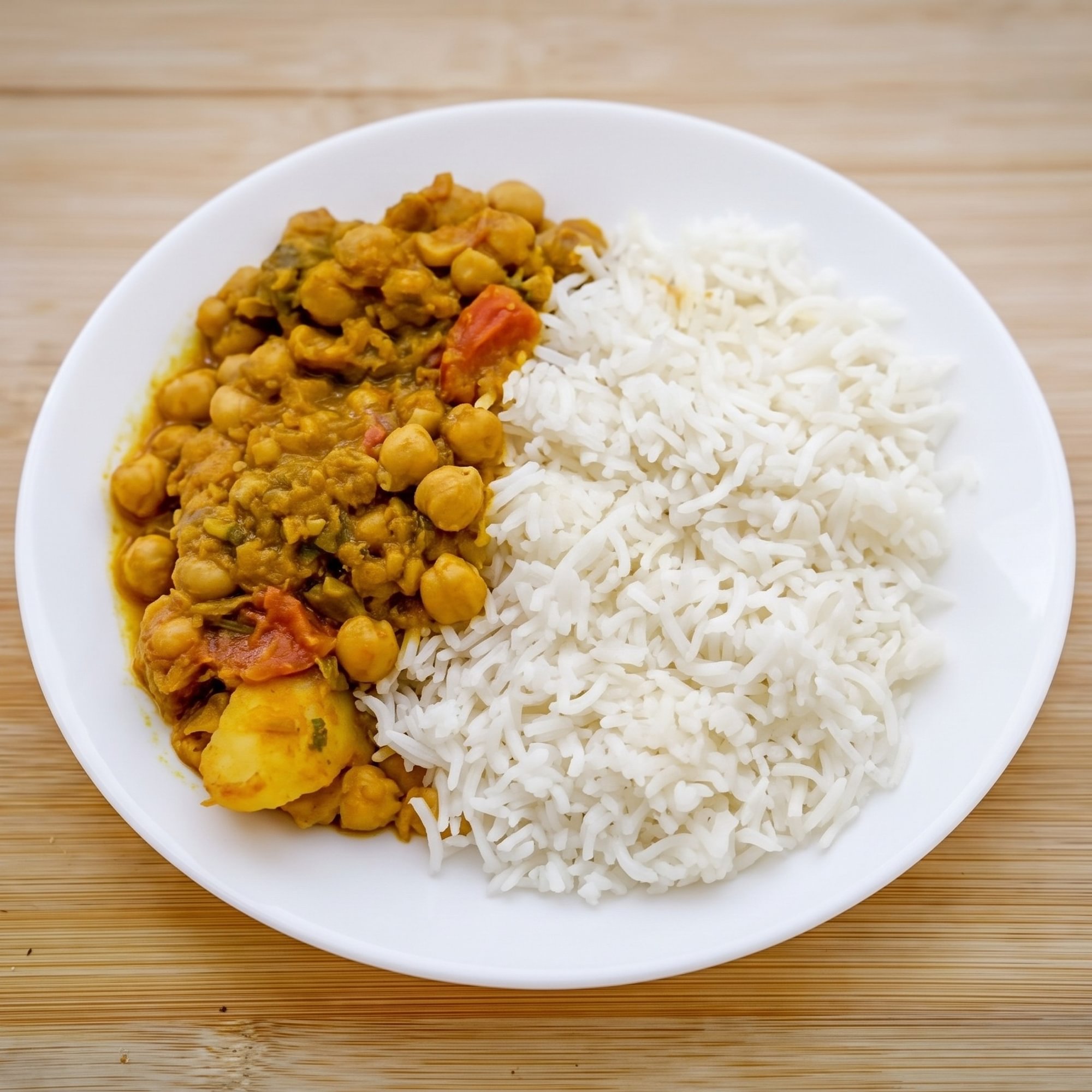 Aloo Chole Grams