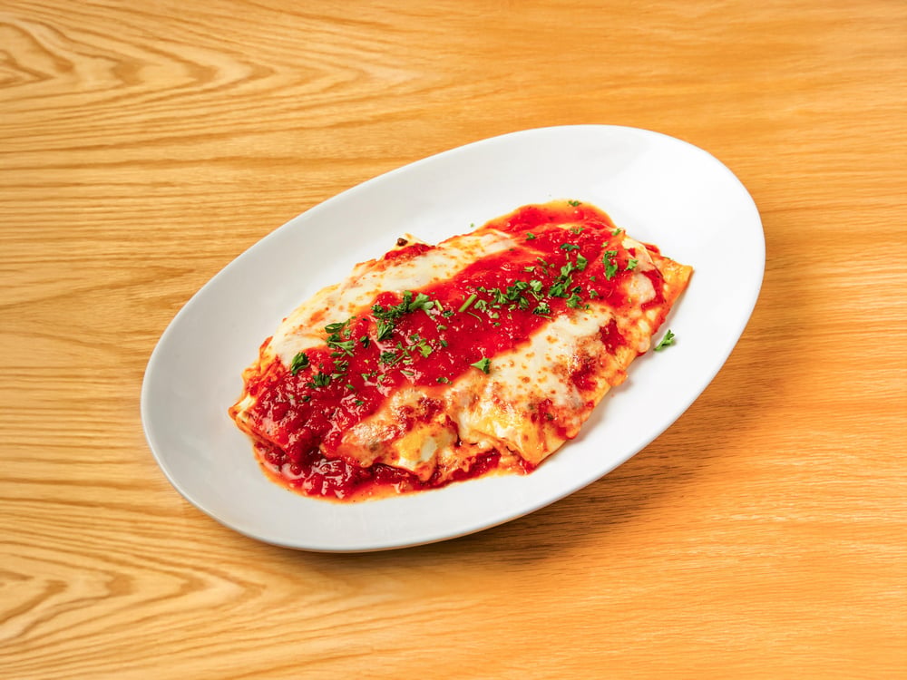 Baked Manicotti Parmigiana