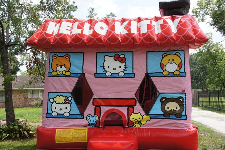Hello Kitty Moonwalk and Bounce House rentals in Houston, TX & surrounding cities