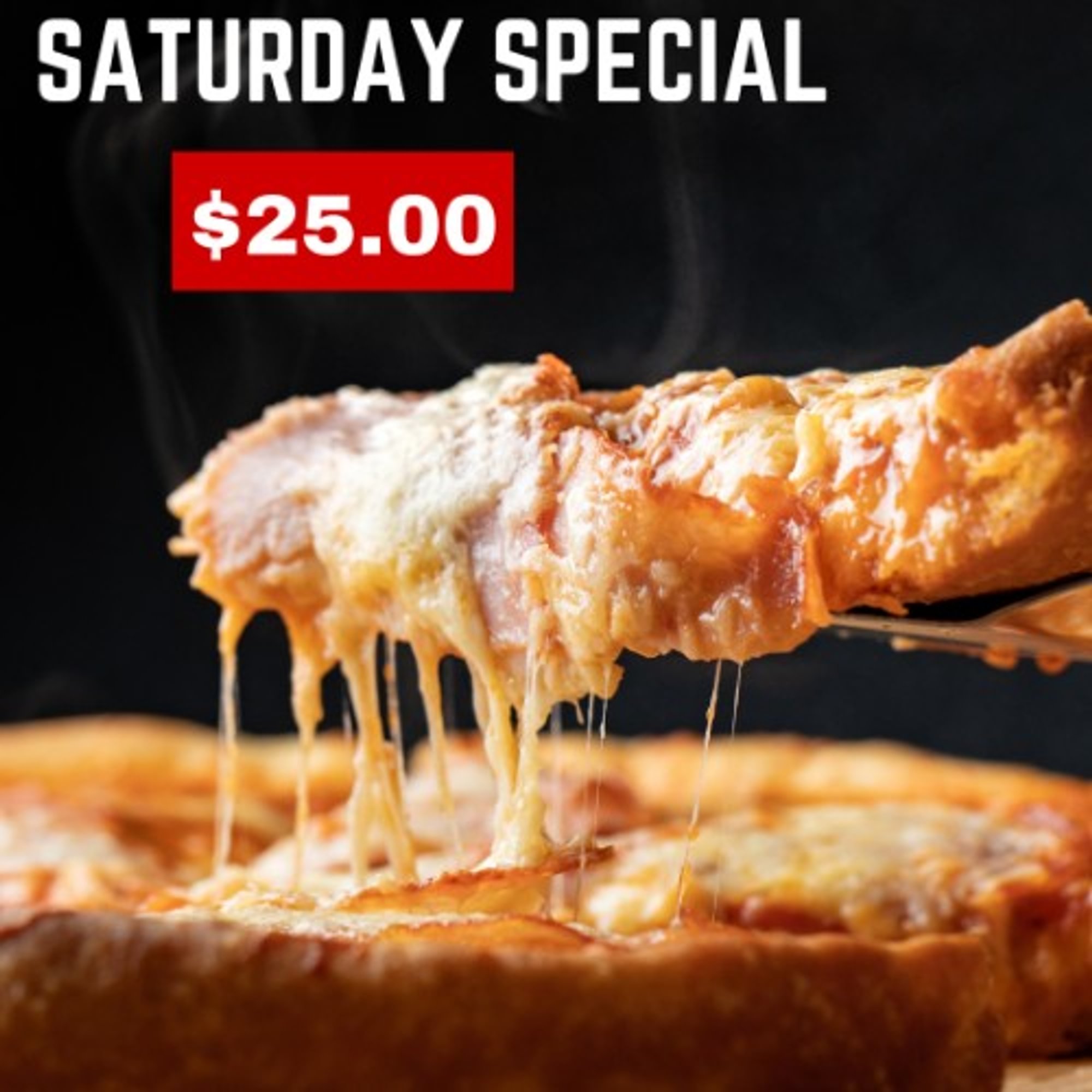 1 Large 2-Topping Pizza & 6 Garlic Knots