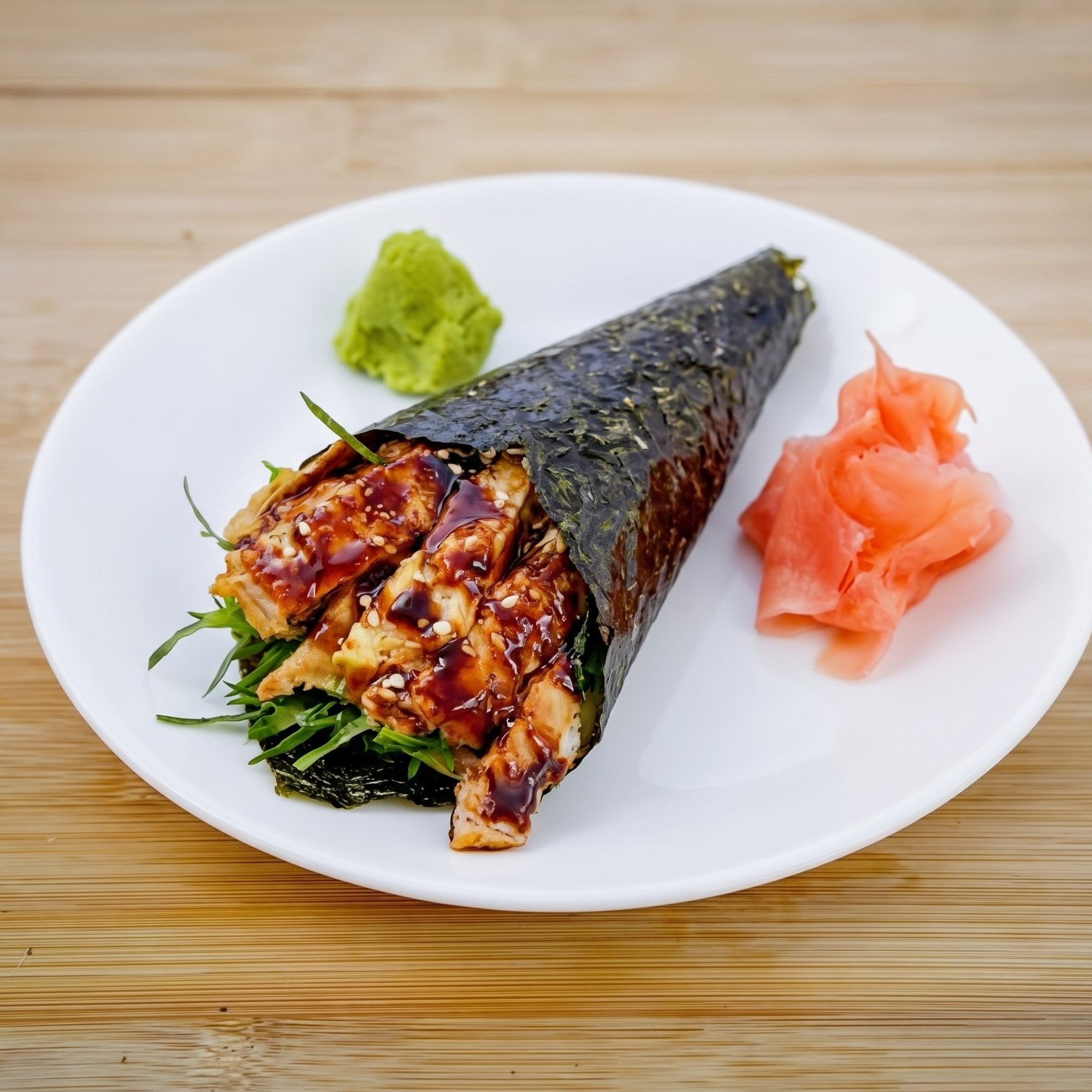 Salmon Skin Hand Roll