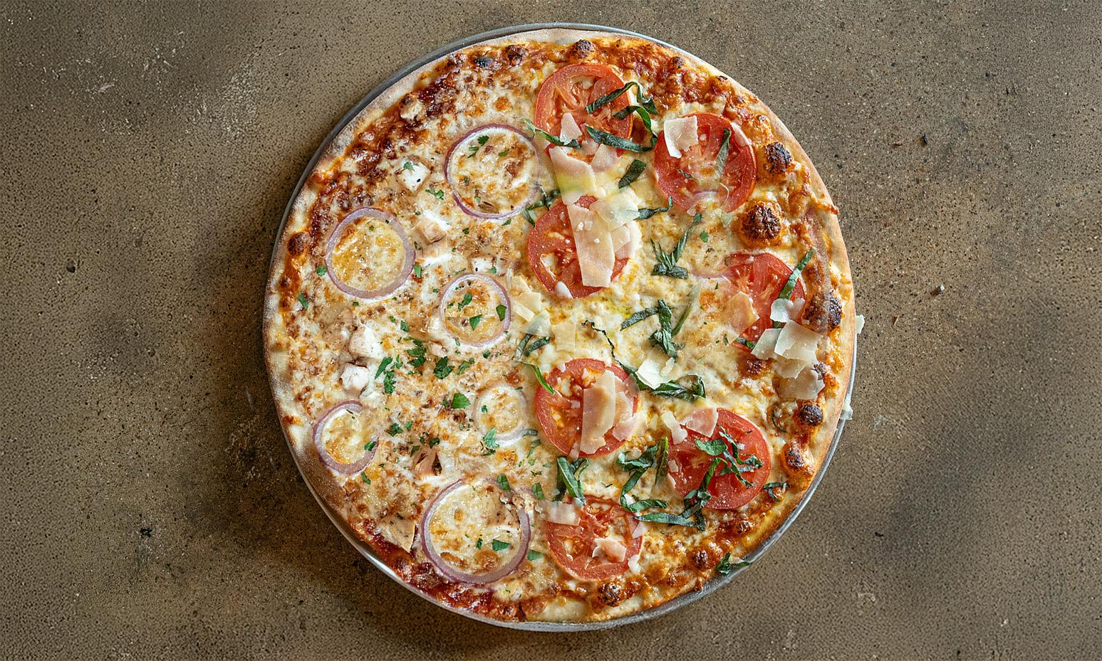 12" - Half and Half Pizza