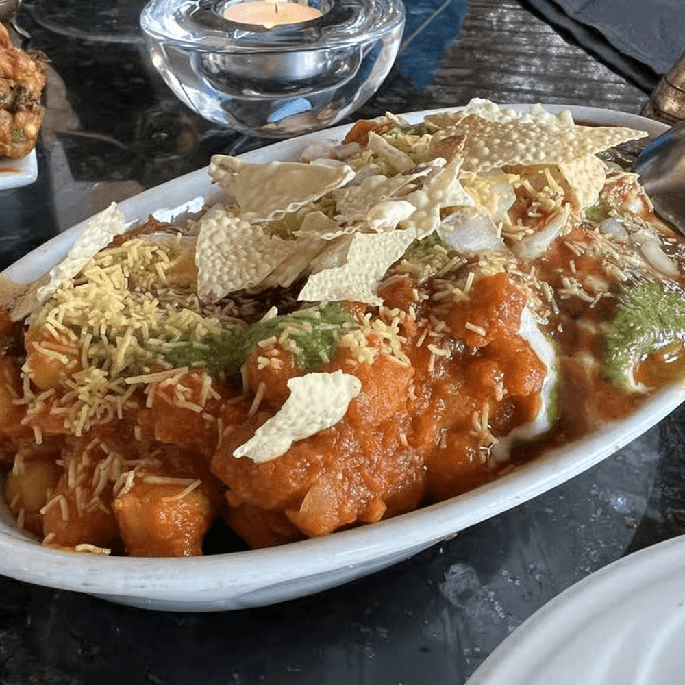 Aloo Tikki Chaat