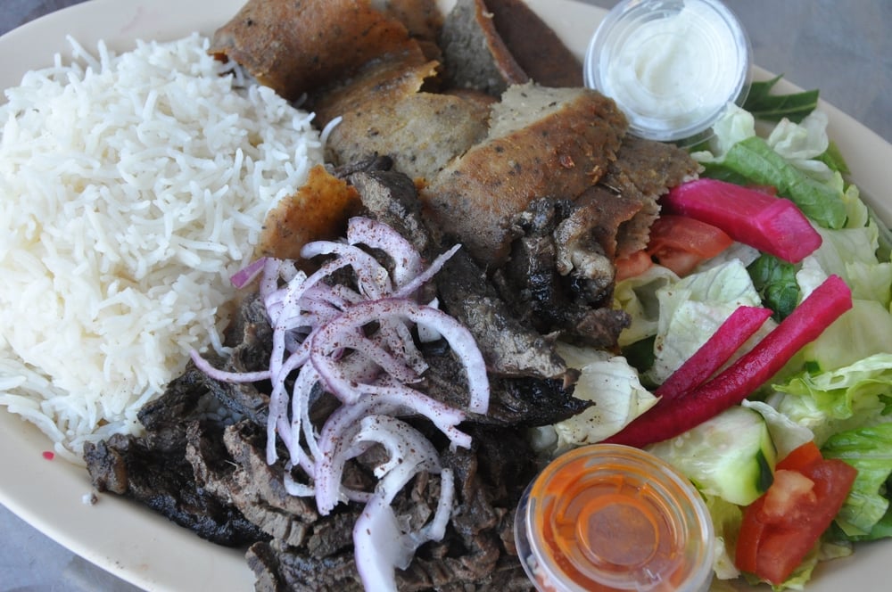 2D. Beef Shawarma / Gyro Combo
