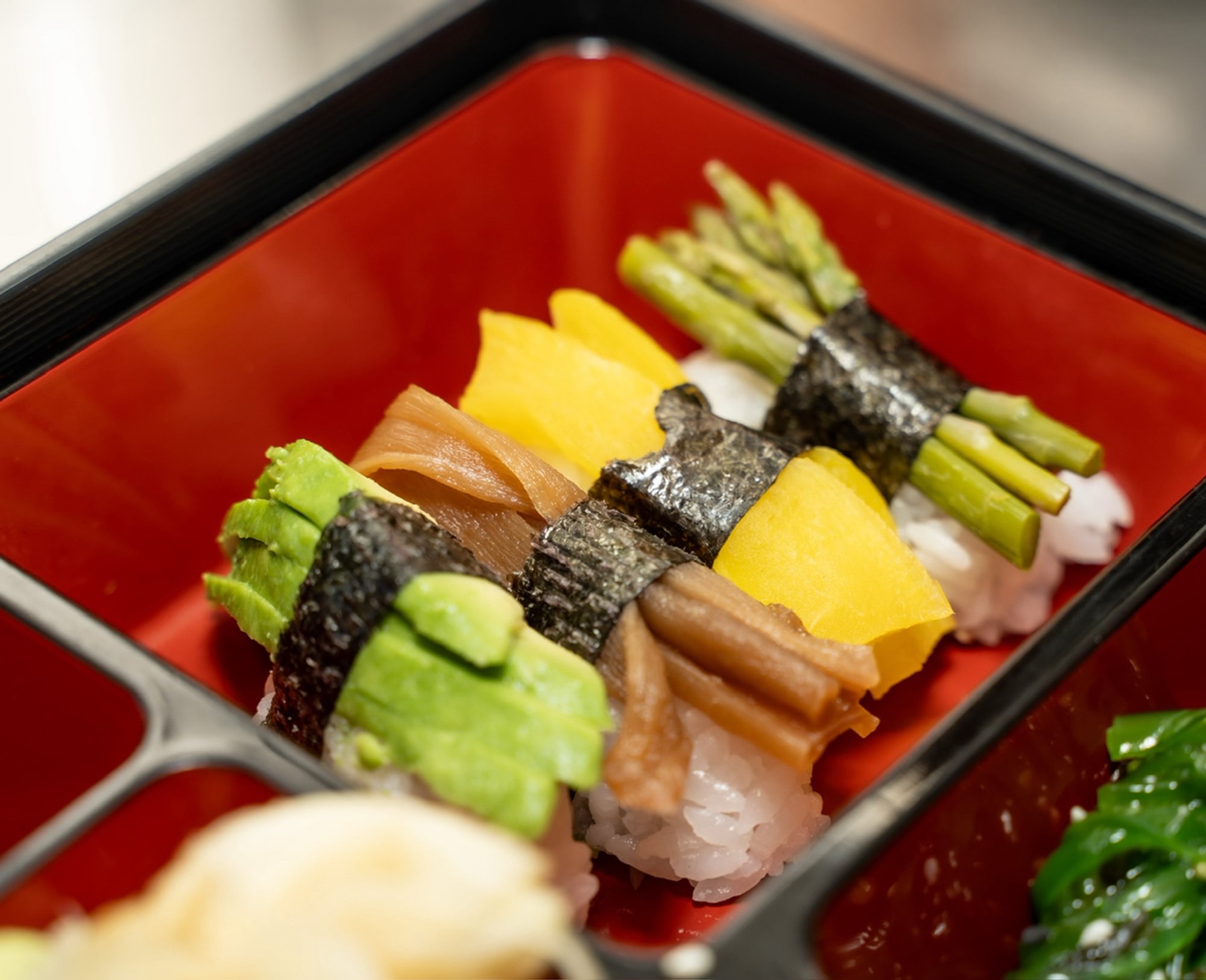 Veggie Sushi Lunch Box