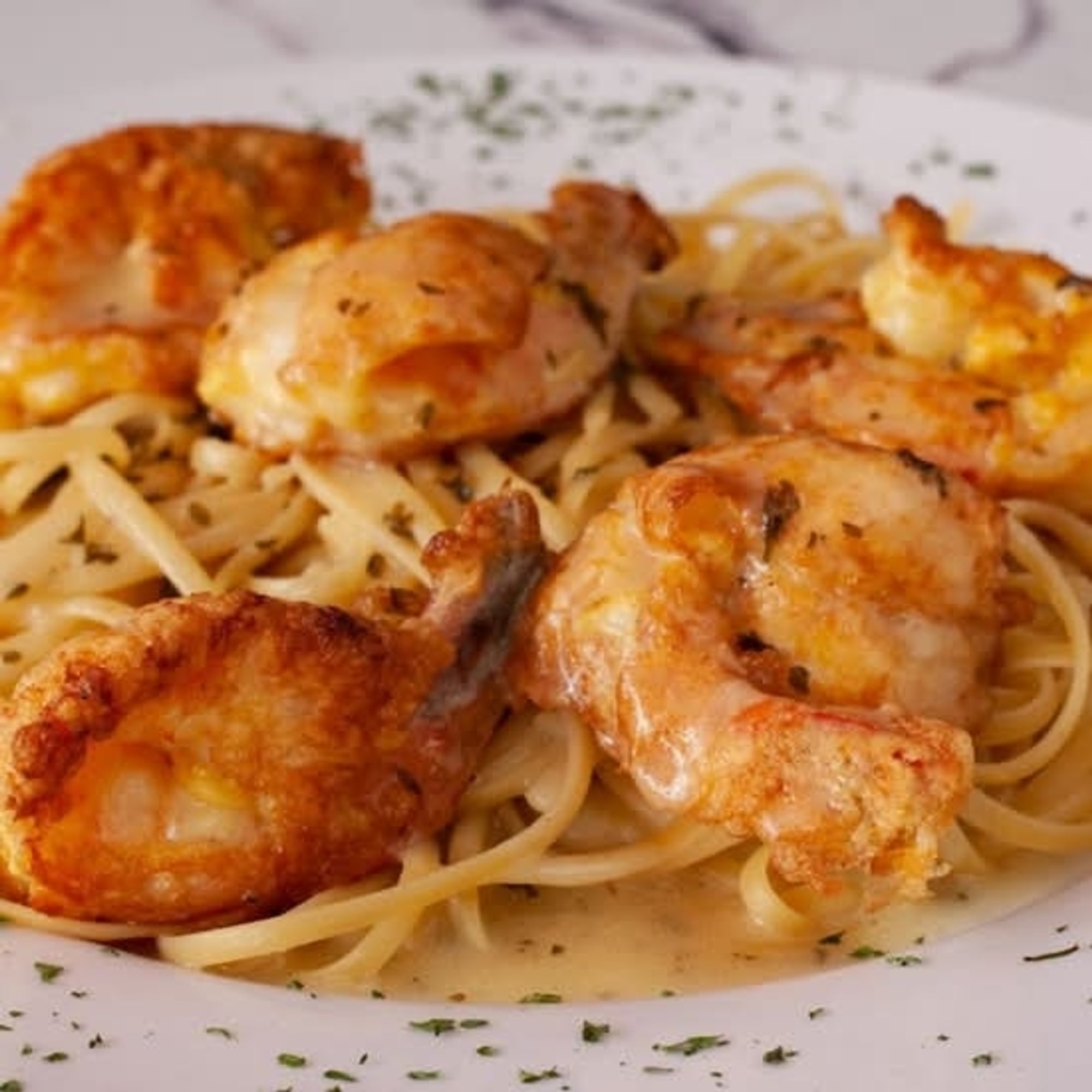 Shrimp Or Tilapia Francese