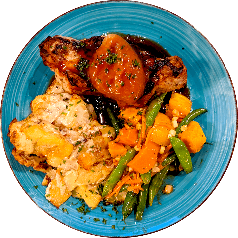 Double-Cut Boneless Pork Chop