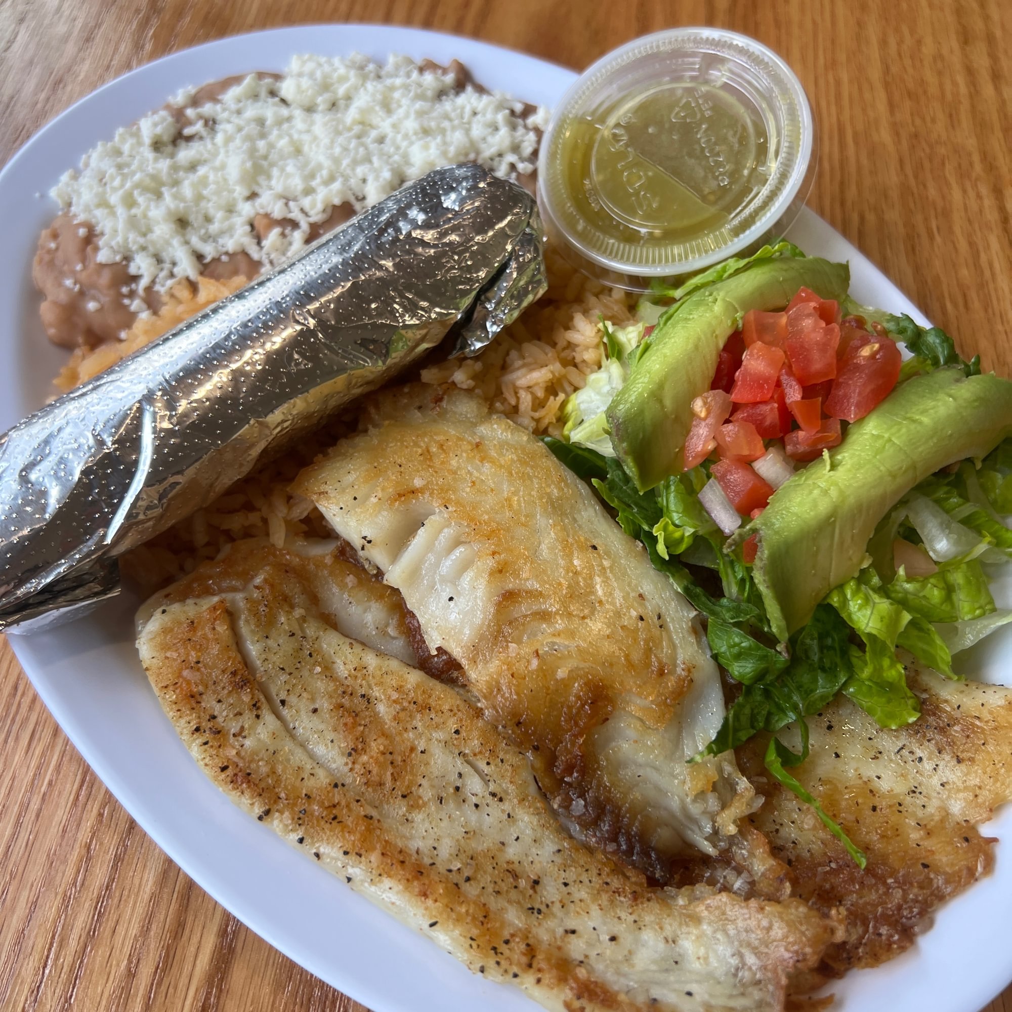 Grilled Fish Plate