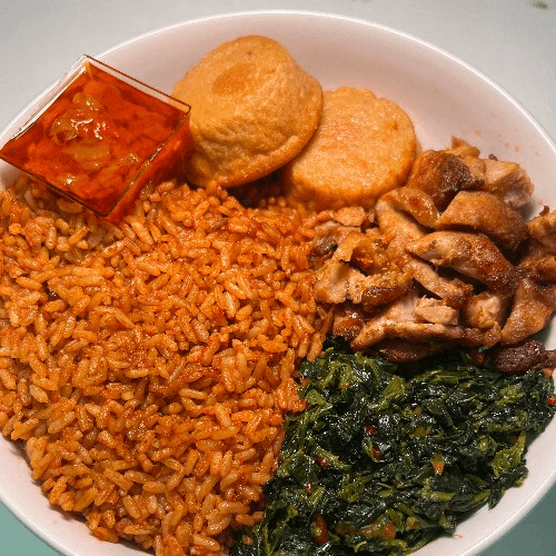Spicy chicken bowl