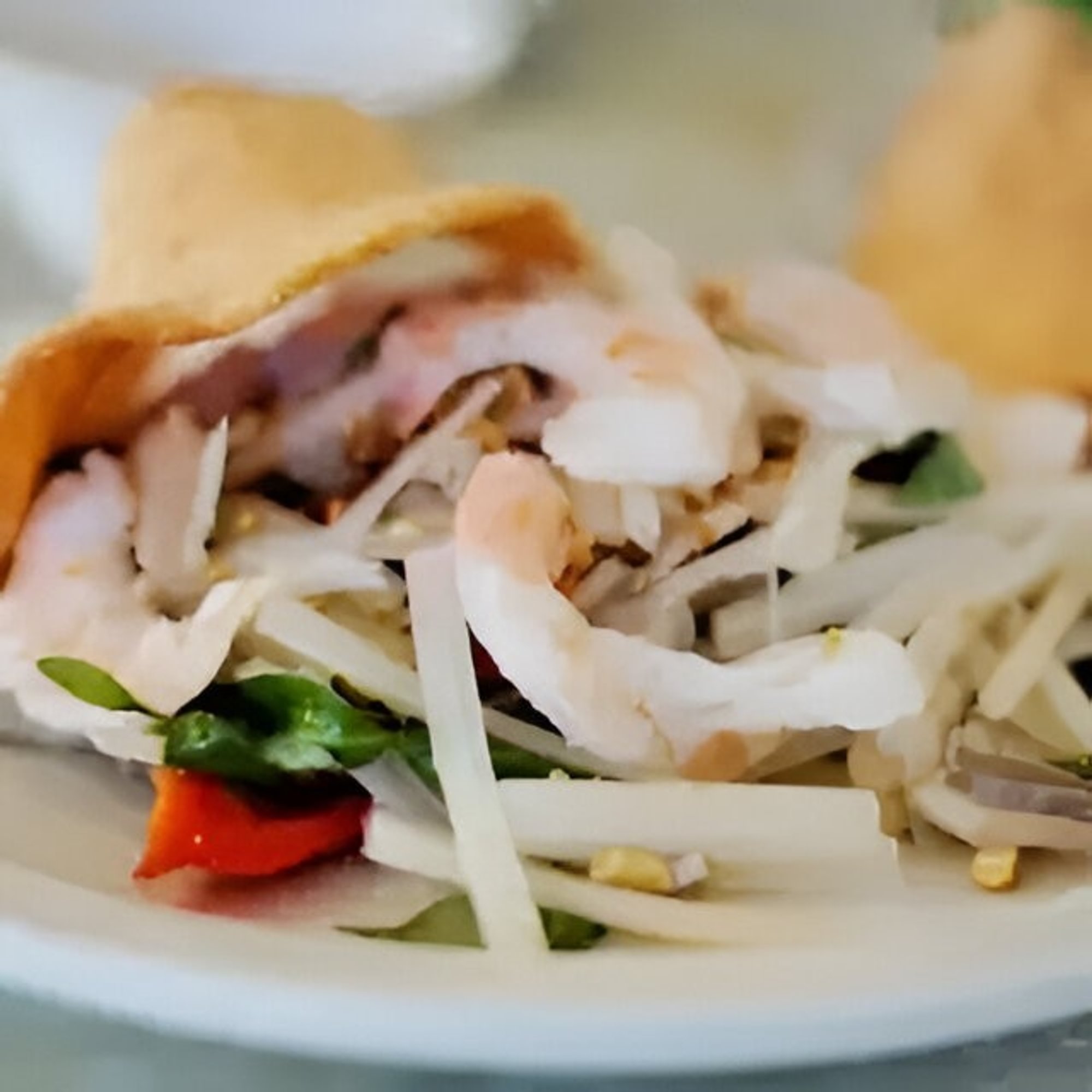 Lotus Root Salad with Shrimp & Pork