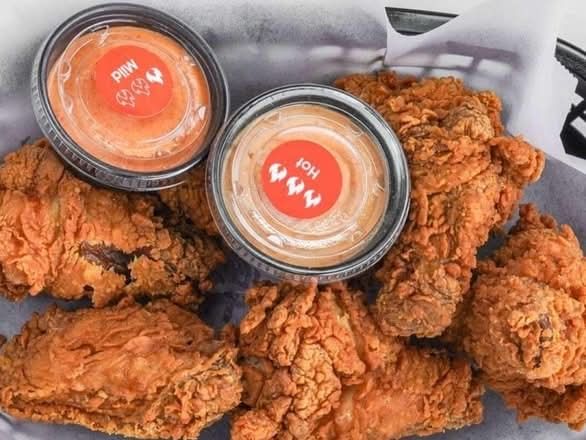 6PC Hot Wings Box